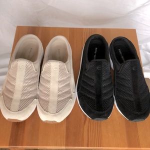 Two Pairs of Easy Spirit Slip On Sneakers 8M